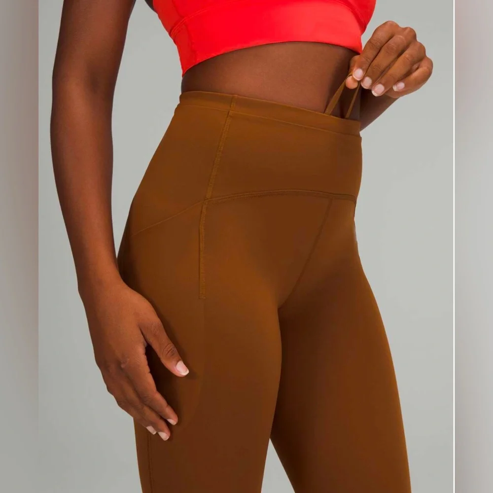 NWOT Lululemon Swift Speed High-Rise Tight 28" Copper Brown - Picture 5 of 12